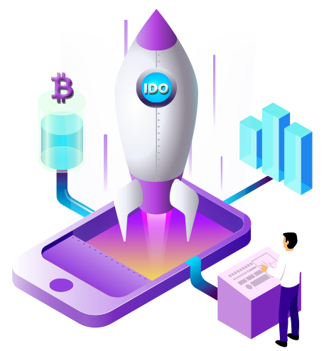 IDO development Banner image